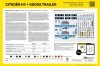 Heller 50331 Citroen HY + Goods Trailer 1/24